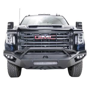 Fab Fours - Fab Fours GM20-V5052-1 Vengeance Front Bumper with Pre-Runner Guard for GMC Sierra 2500HD/3500 2020-2022 - Image 3