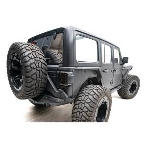 Fab Fours - Fab Fours JL18-Y1851T-1 Rear Bumper Tire Carrier for Jeep Wrangler JL 2018-2021 - Image 2