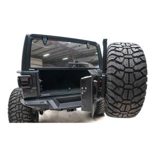 Fab Fours - Fab Fours JL18-Y1851T-1 Rear Bumper Tire Carrier for Jeep Wrangler JL 2018-2021 - Image 3