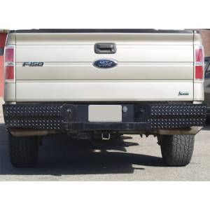 Shop Bumpers By Vehicle - Ford F150 - Thunderstruck - Thunderstruck FLD09-300 Premium Rear Bumper with Sensor Holes for Ford F150 2009-2014