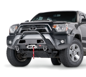 Bumpers by Style - Winch Mount | Hidden Winch Bumpers - Warn Semi-Hidden Winch Mount Bumpers