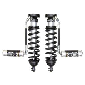 Icon 58715 VS 2.5 0"-3" Front Lifted Extended Travel Remote Reservoir Coilover Shock Kit for Toyota Tacoma 1996-2004