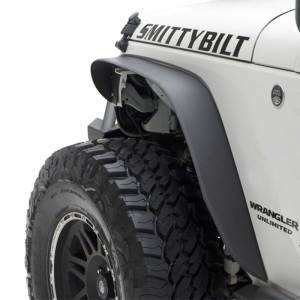 Smittybilt - Smittybilt 76837 XRC Fender Flare Set for Jeep Wrangler JK 2007-2018 - Image 1