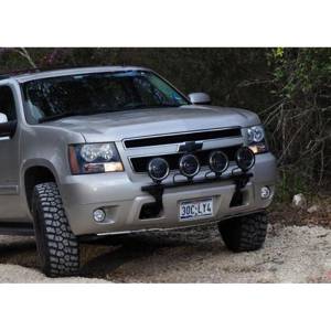 N-Fab - N-Fab C063LB Front Mount Light Bar with Tabs for Chevy Avalanche/Suburban 1500/Tahoe 2006-2014 - Image 2