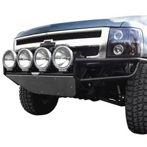 Truck Bumpers - N-Fab - N-Fab C074RSP-TX Multi Mount RSP Pre-Runner Front Bumper for Chevy Silverado 1500HD 2007-2013 - Textured Black