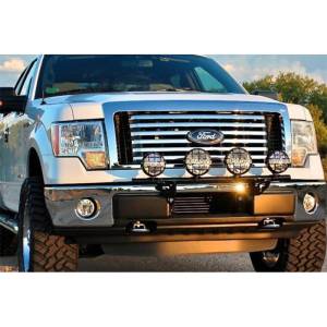 N-Fab - N-Fab F094LB Front Mount Light Bar with Tabs for Ford F150 2009-2014 - Image 4