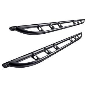 N-Fab T054RKRCC Cab Length RKR Rock Rails for Toyota Tacoma Double Cab 2005-2015 - Textured Black