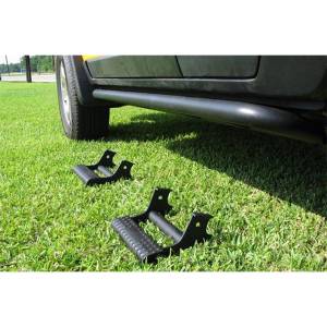 N-Fab - N-Fab T054RKRCC Cab Length RKR Rock Rails for Toyota Tacoma Double Cab 2005-2015 - Textured Black - Image 3