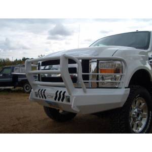 Throttle Down Kustoms - Throttle Down Kustoms BGRIL0810F Front Bumper with Grille Guard for Ford F250/F350/F450/F550 2008-2010 - Image 3
