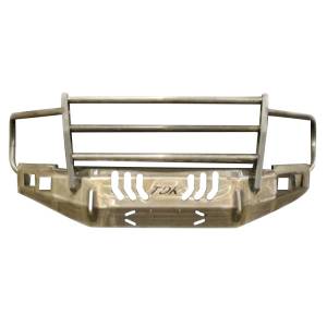 Throttle Down Kustoms - Throttle Down Kustoms BGRIL1017D Front Bumper with Grille Guard for Dodge Ram 2500/3500 2010-2019