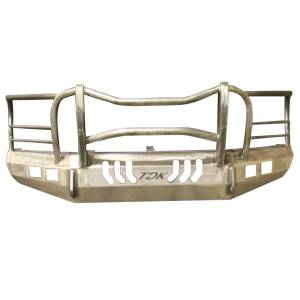 Bumpers By Vehicle - Throttle Down Kustoms - Throttle Down Kustoms BGRMA0810F Front Bumper with Mayhem Guard for Ford F250/F350/F450/F550 2008-2010
