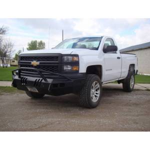 Throttle Down Kustoms - Throttle Down Kustoms BPRE1415CH1500 Front Bumper with Pre-Runner Guard for Chevy Silverado 1500 2014-2015 - Image 3