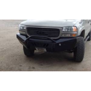 Throttle Down Kustoms - Throttle Down Kustoms BPUSH0102GM Front Bumper with Push Bar for GMC Sierra 1500/2500/3500 2001-2002 - Image 2