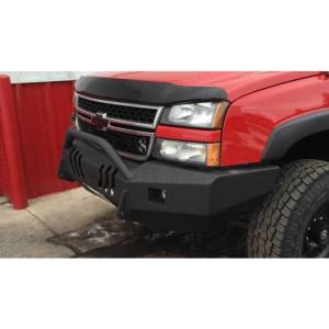 Throttle Down Kustoms - Throttle Down Kustoms BPUSH0306CH Front Bumper with Push Bar for Chevy Silverado 1500/2500HD/3500 2003-2006 - Image 2