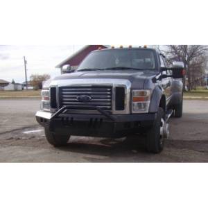 Throttle Down Kustoms - Throttle Down Kustoms BPUSH0810F Front Bumper with Push Bar for Ford F250/F350/F450/F550 2008-2010 - Image 3