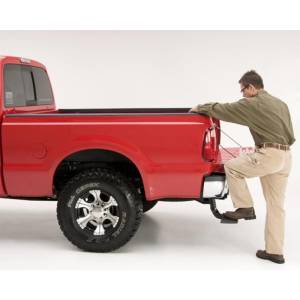 AMP Research - AMP Research 75303-01A BedStep Flip Down Bumper Step for Ford F350 1999-2016 - Image 4