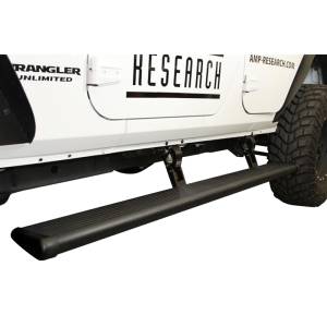 AMP Research - AMP Research 75122-01A PowerStep Electric Running Board for Jeep Wrangler JK 2007-2018