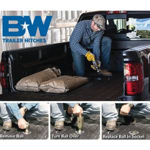 B&W - B&W GNRK1007 Turnoverball Gooseneck Hitch Kit for Chevy Silverado and GMC Sierra 1500 2007-2018 - Image 3