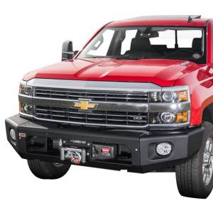 All Bumpers - ARB 4x4 Accessories - ARB 2262030 Modular Winch Front Bumper Kit for Chevy Silverado 2500HD/3500 2015-2019