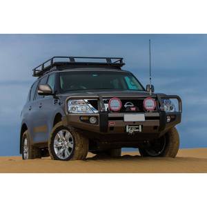 ARB 4x4 Accessories - ARB 3415120 Deluxe Winch Front Bumper with Bull Bar for Toyota Land Cruiser 2008-2011 - Image 2