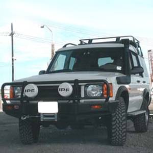 ARB 4x4 Accessories - ARB 3432060 Deluxe Winch Front Bumper with Bull Bar for Land Rover Discovery 1999-2002 - Image 2