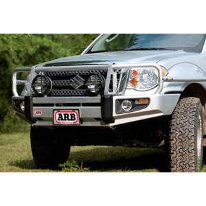 ARB Bumpers - Suzuki - ARB 4x4 Accessories - ARB 3438280 Deluxe Winch Front Bumper for Suzuki Equator 2009-2012