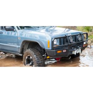 ARB 4x4 Accessories - ARB 3450010 Deluxe Winch Front Bumper for Jeep Cherokee 1985-1987 - Image 2