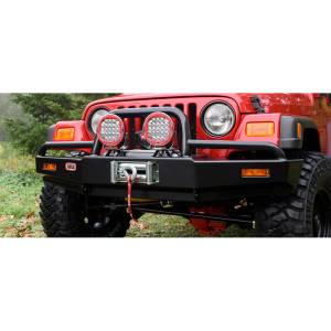 Jeep Bumpers - ARB - ARB 4x4 Accessories - ARB 3450070 Deluxe Winch Front Bumper for Jeep Wrangler TJ 2003-2006