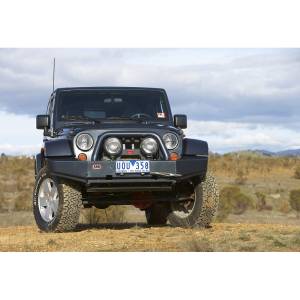 ARB 4x4 Accessories - ARB 3450210 Deluxe Winch Front Bumper for Jeep Wrangler JK 2007-2018 - Image 2