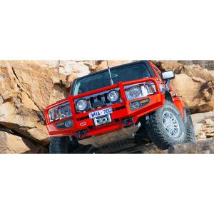 ARB 4x4 Accessories - ARB 3468010 Deluxe Winch Front Bumper with Flares for Hummer H3 2005-2009 - Image 3