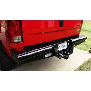Ranch Hand - Ranch Hand BBD100BLL Legend 10" Drop Rear Bumper with Lights for Dodge Ram 1500 2009-2018 - Image 3