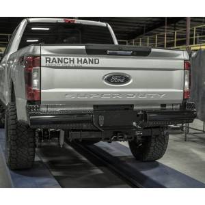 Ranch Hand - Ranch Hand BBF171BLSS Legend Rear Bumper with Sensor Holes for Ford F250/F350 2017-2022 - Image 2