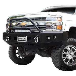 Ranch Hand - Ranch Hand BHC151BMN Horizon Front Bumper with Push Bar for Chevy Silverado 2500HD/3500 2015-2019 - Image 5