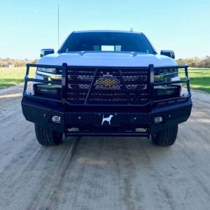 Ranch Hand - Ranch Hand FSC19HBL1 Summit Front Bumper with Sensor Holes for Chevy Silverado 1500 2019-2021 - Image 5