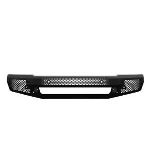 Ranch Hand - Ranch Hand MFD19HBMN Midnight Front Bumper without Grille Guard for Dodge Ram 1500 2019-2022