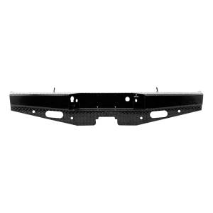 Sport Rear Bumpers - Chevy - Ranch Hand - Ranch Hand SBC14HBLSL Sport Rear Bumper with Lights and Sensor Holes for Chevy Silverado 1500 2014-2018
