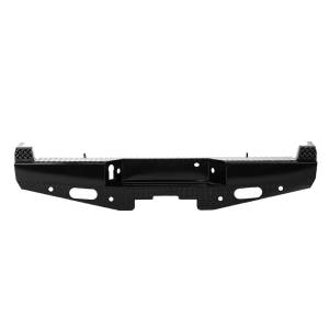 All Bumpers - Ranch Hand - Ranch Hand SBF171BLSL Sport Rear Bumper with Lights and Sensor Holes for Ford F250/F350/F450 2017-2022