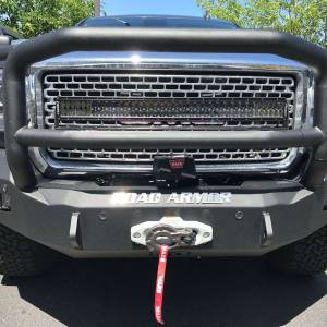 Road Armor - Road Armor 215R5B Stealth Winch Front Bumper with Lonestar Guard and Square Light Holes for GMC Sierra 2500HD/3500 2015-2019 - Image 5