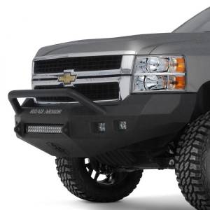 Road Armor - Road Armor 315R4B-NW Stealth Non-Winch Front Bumper with Pre-Runner Guard and Square Light Holes for Chevy Silverado 2500HD/3500 2015-2019 - Image 2