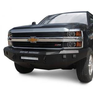 Road Armor - Road Armor 37700B-NW Stealth Non-Winch Front Bumper with Round Light Holes for Chevy Silverado 1500 2008-2013 - Image 2