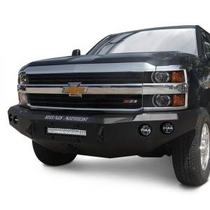 Road Armor - Road Armor 38200B-NW Stealth Non-Winch Front Bumper with Round Light Holes and Square Light Holes for Chevy Silverado 2500HD/3500 2011-2014 - Image 2