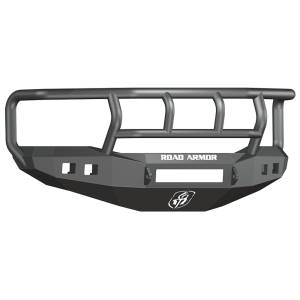 Road Armor - Road Armor 406R2B-NW Stealth Non-Winch Front Bumper with Titan II Guard and Square Light Holes for Dodge Ram 2500/3500/4500/5500 2006-2009 - Image 1