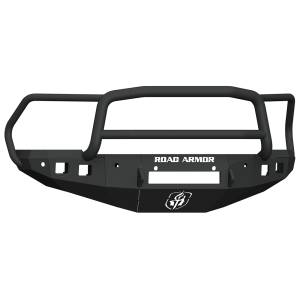 Road Armor 4162F5B-NW Stealth Non-Winch Front Bumper with Lonestar Guard and Sensor Holes for Dodge Ram 2500/3500 2016-2018