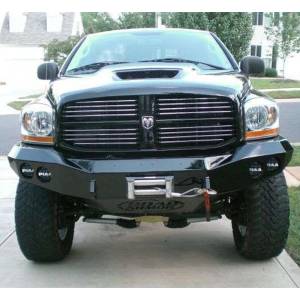 Road Armor - Road Armor 44060B Stealth Winch Front Bumper with Round Light Holes for Dodge Ram 2500/3500/4500/5500 2006-2009 - Image 3