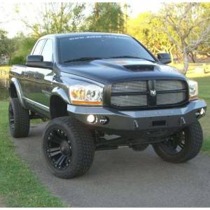 Road Armor - Road Armor 44060B Stealth Winch Front Bumper with Round Light Holes for Dodge Ram 2500/3500/4500/5500 2006-2009 - Image 4