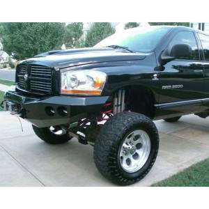 Road Armor - Road Armor 44060B Stealth Winch Front Bumper with Round Light Holes for Dodge Ram 2500/3500/4500/5500 2006-2009 - Image 5