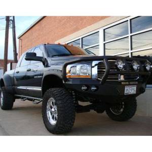 Road Armor - Road Armor 44062B Stealth Winch Front Bumper with Titan II Guard and Round Light Holes for Dodge Ram 2500/3500/4500/5500 2006-2009 - Image 4