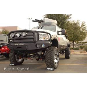 Road Armor - Road Armor 60505B Stealth Winch Front Bumper with Lonestar Guard and Round Light Holes for Ford F250/F350/F450/Excursion 2005-2007 - Image 3