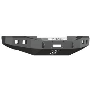 Road Armor 608R0B Stealth Winch Front Bumper with Square Light Holes for Ford F250/F350/F450 2008-2010