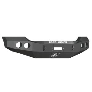 Road Armor Stealth - Ford F250/F350 2011-2016 - Road Armor - Road Armor 61100B Stealth Winch Front Bumper with Round Light Holes for Ford F250/F350 2011-2016